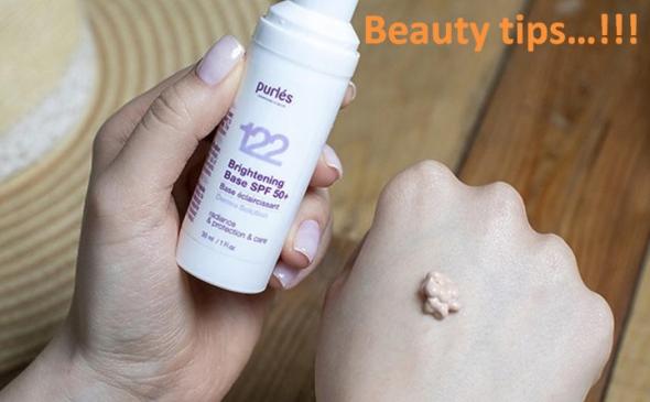 face beauty summer tip