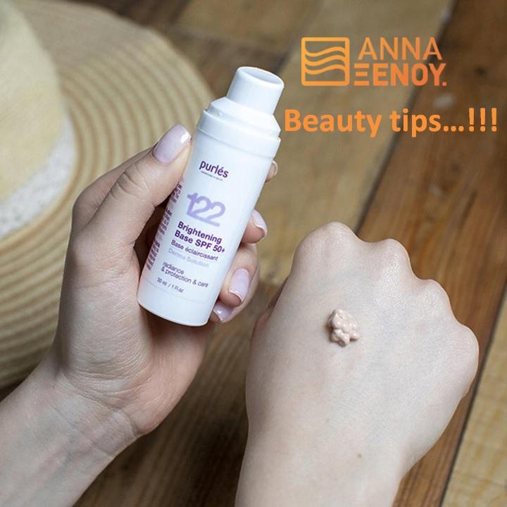 face beauty summer tip